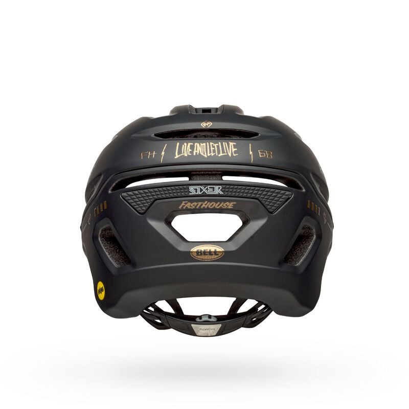 black mountain bike helmet