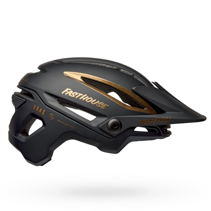 black mountain bike helmet