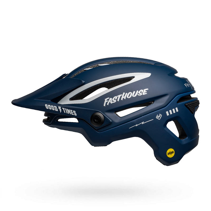 blue mtb helmet