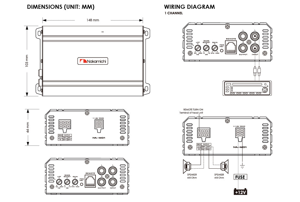 Nakamichi NA-MD1 – Nakamichi Car Audio