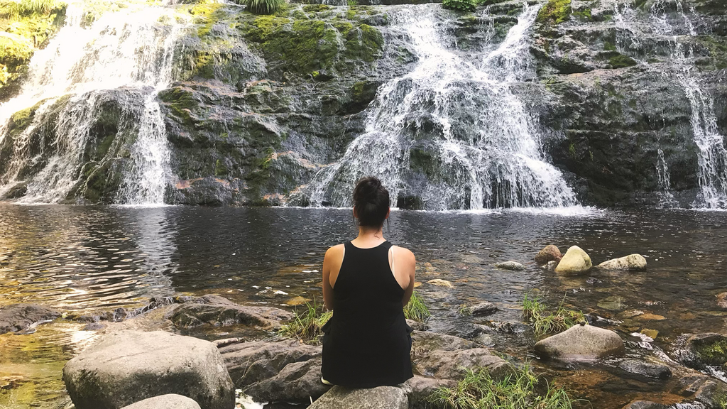 Amy Dixon at Egypt Falls