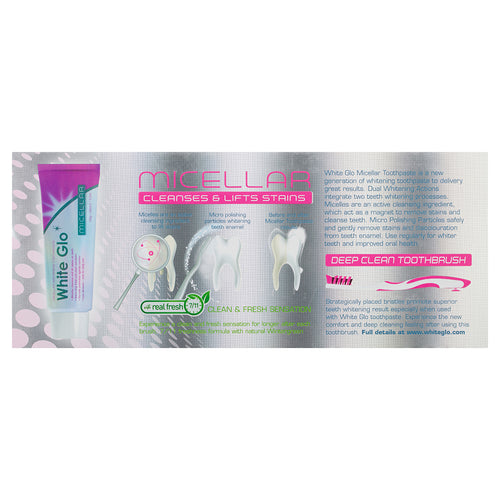 white glo micellar toothpaste review