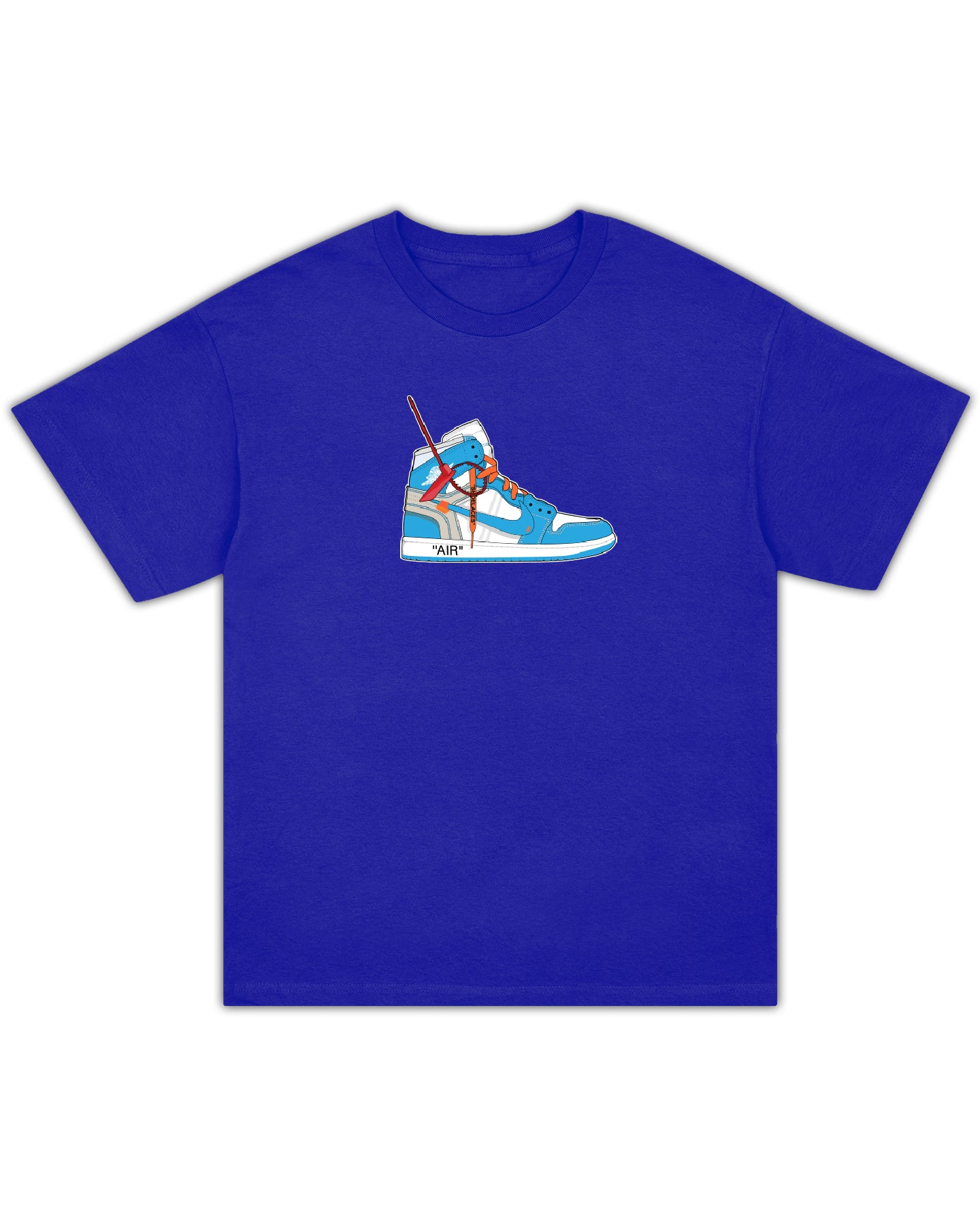 Sneaker Royal Blue Tee - Vintage Bootleg