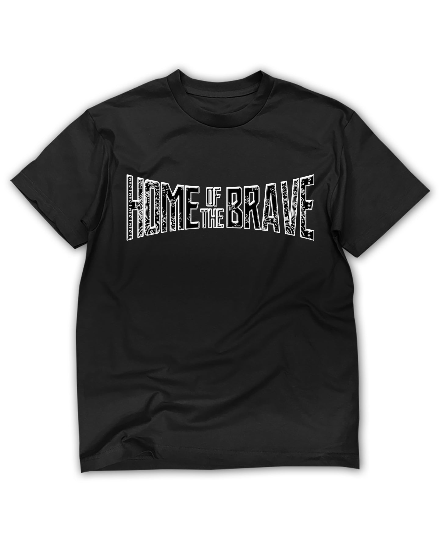 Home of the Brave Tee - Black - Vintage Bootleg