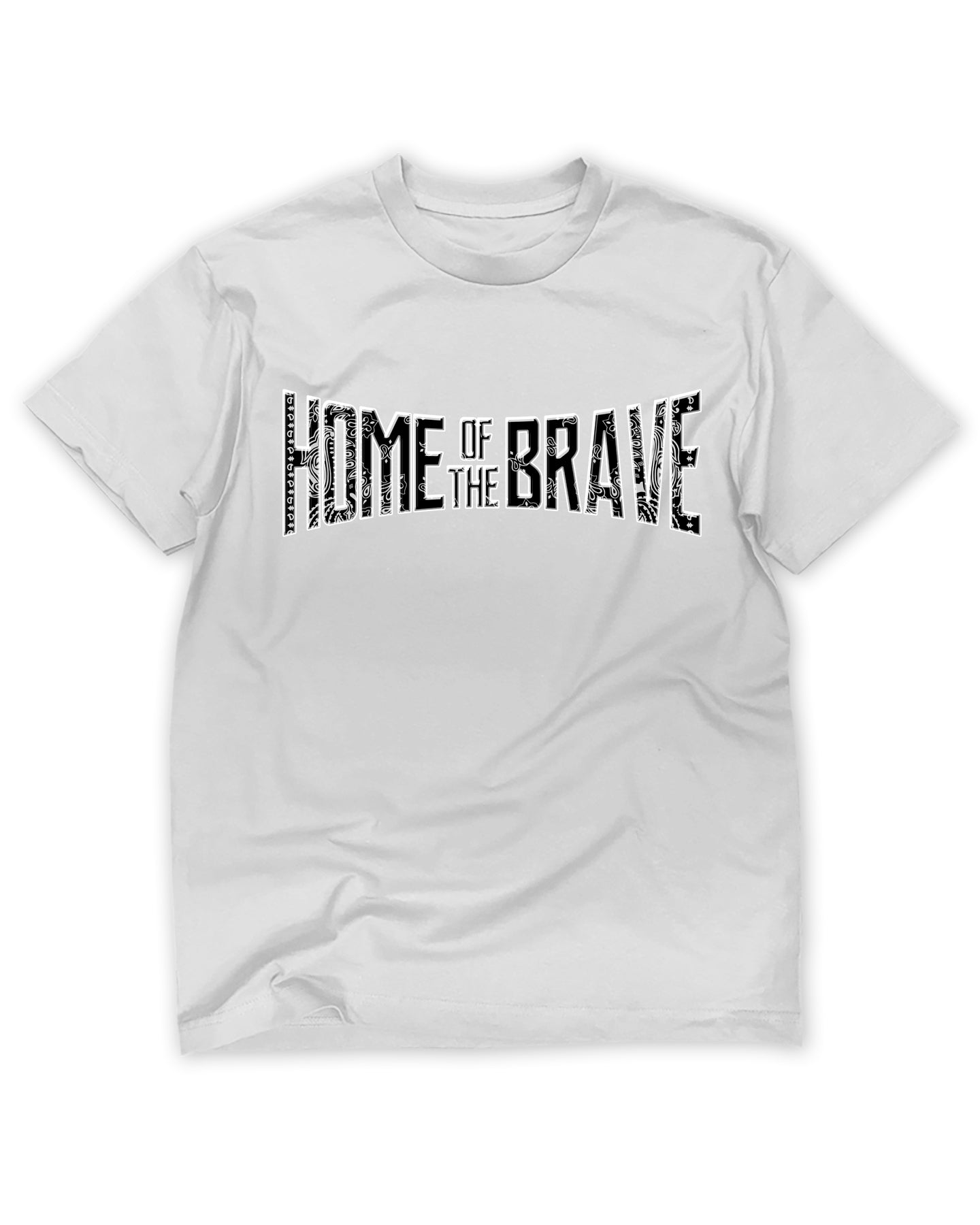 Home of the Brave Tee - White - Vintage Bootleg