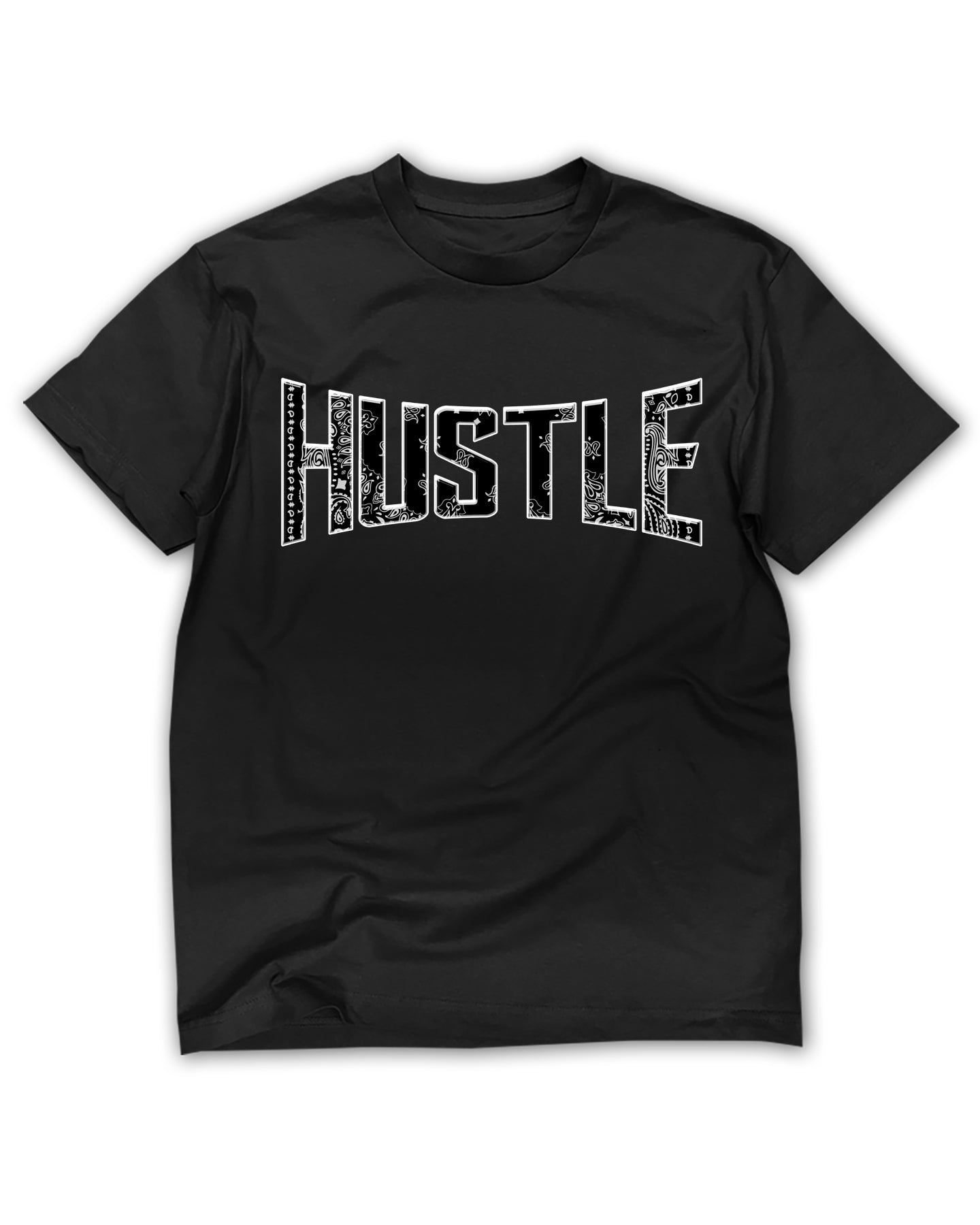 Hustle Tee - Black - Vintage Bootleg