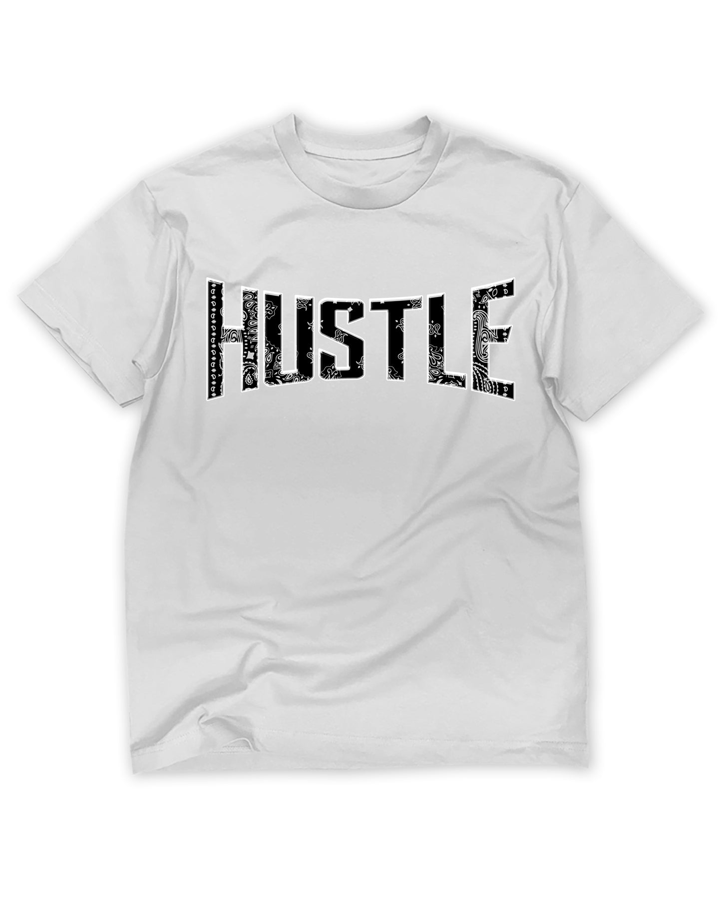 Hustle Tee - White - Vintage Bootleg