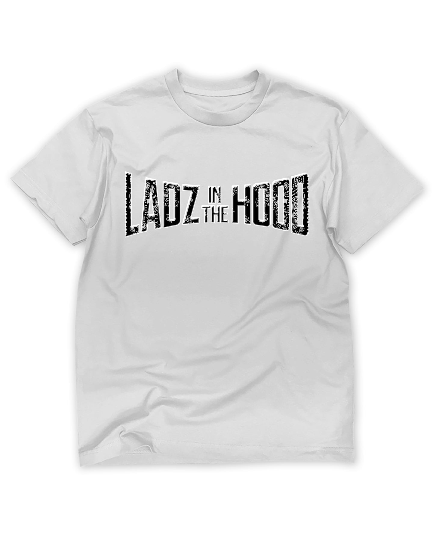 Ladz in the Hood Tee - White - Vintage Bootleg