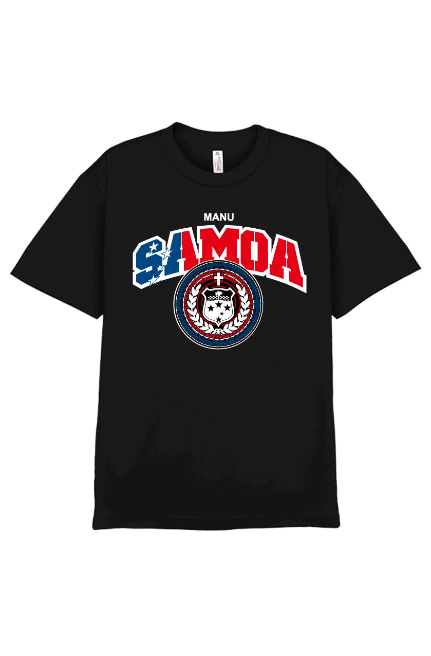 Manu Samoa Crest Tee - Vintage Bootleg