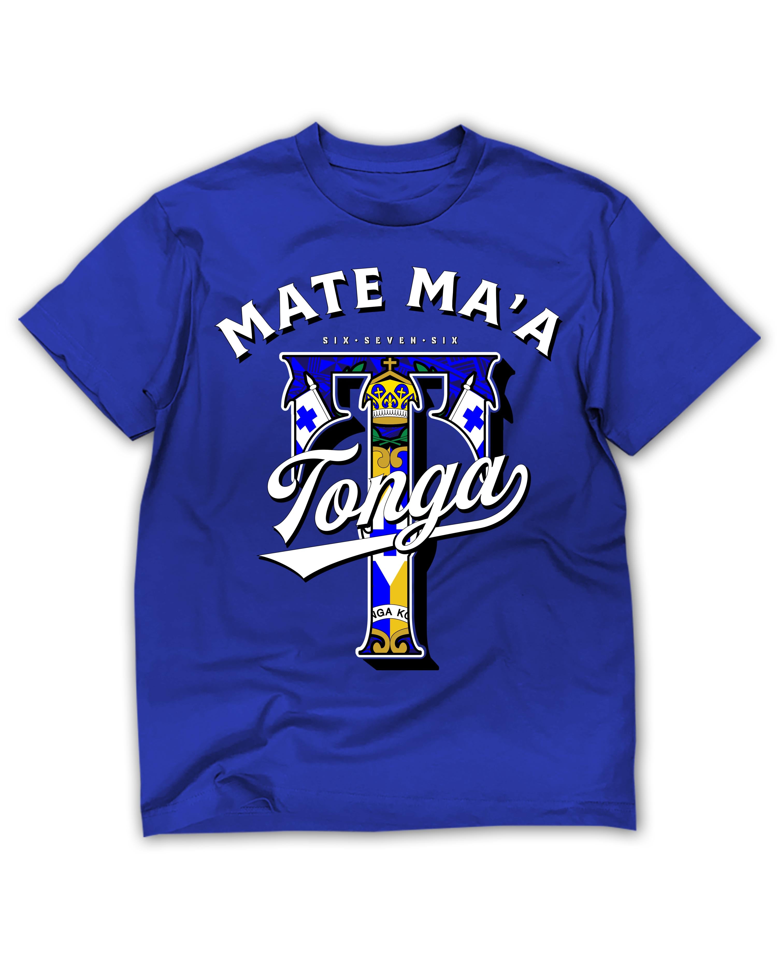 Blue Mate Ma'a Tonga Royal Tee - Vintage Bootleg