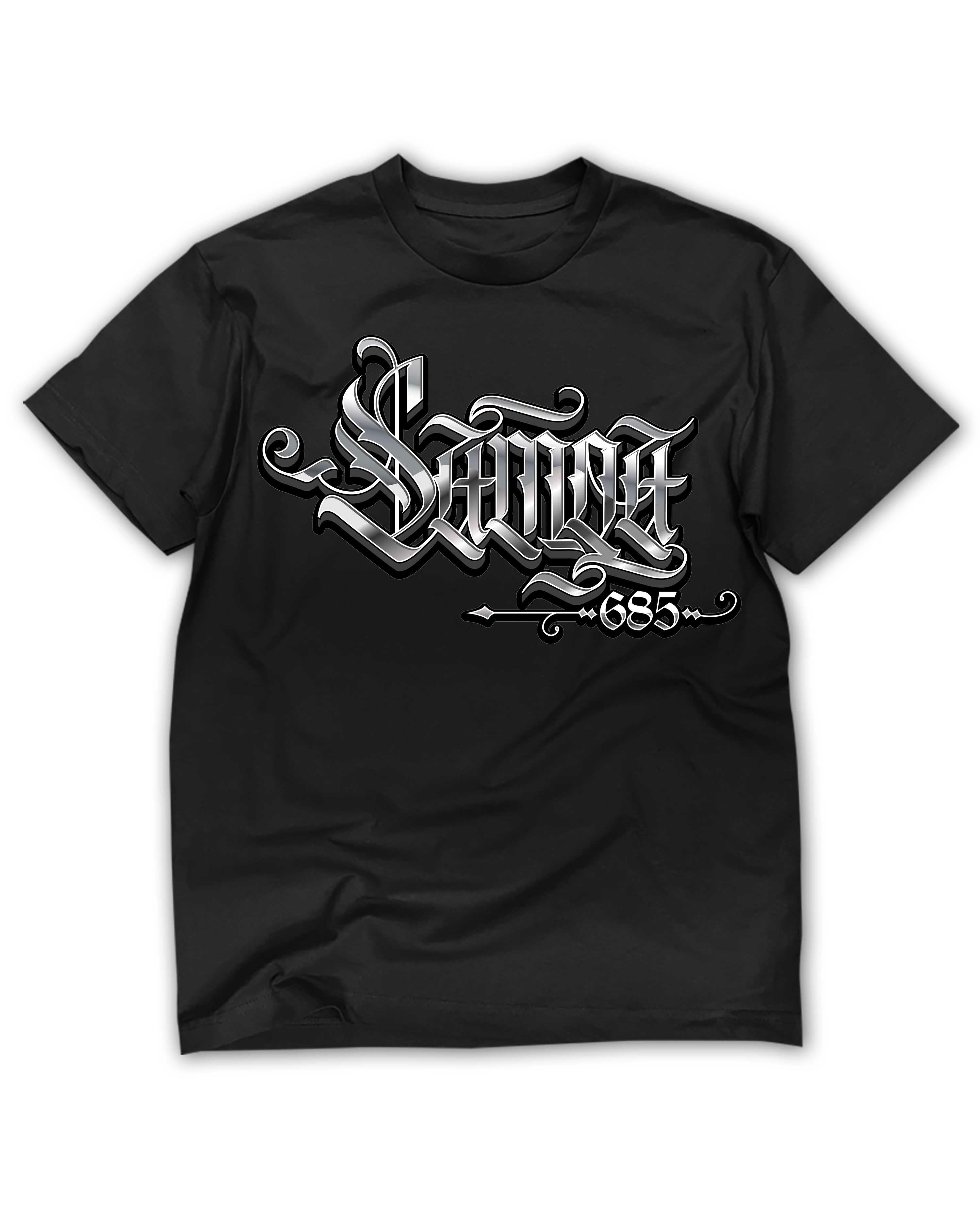 Samoa Monarch Black Tee - Vintage Bootleg