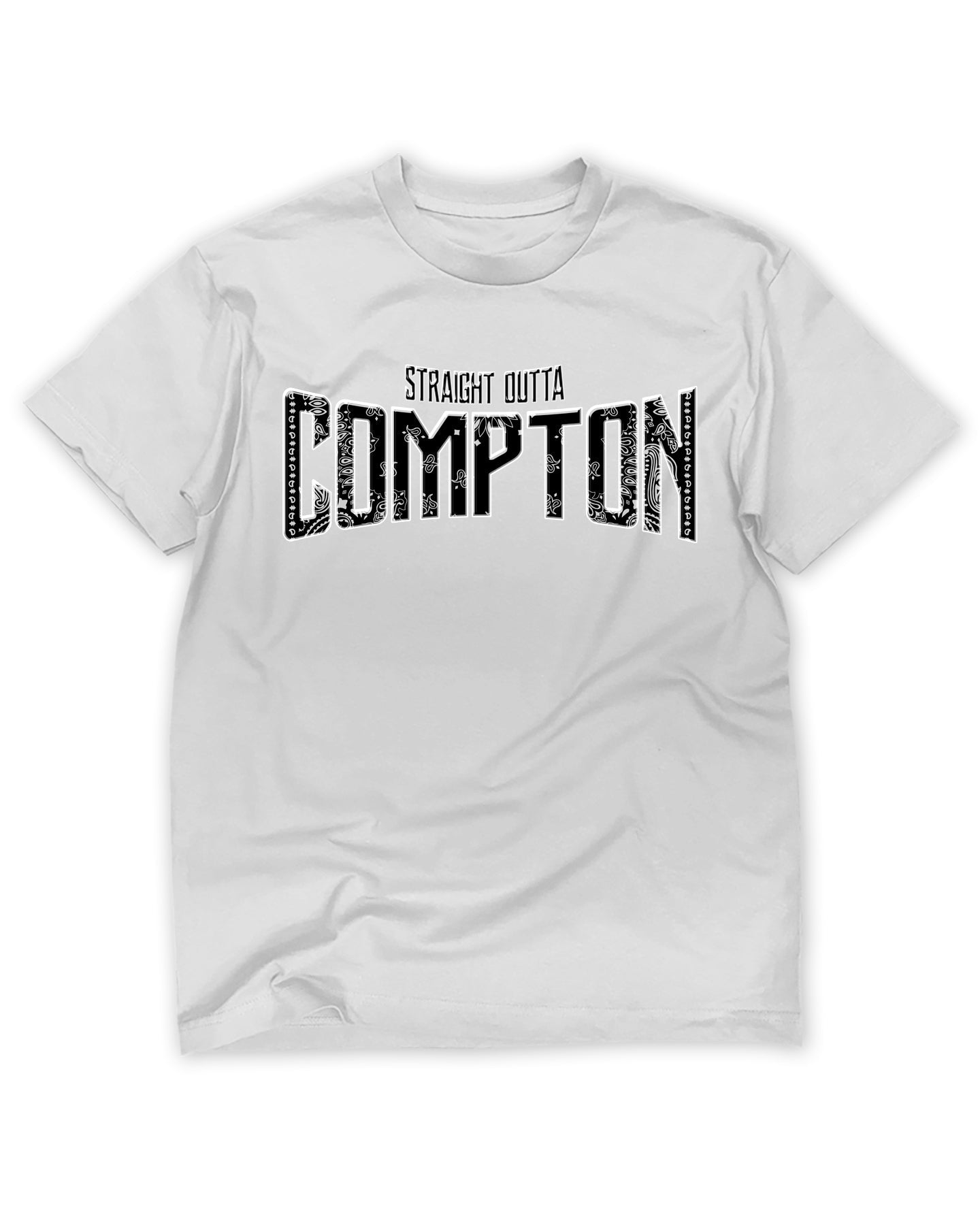 Straight Outta Compton Tee - White - Vintage Bootleg