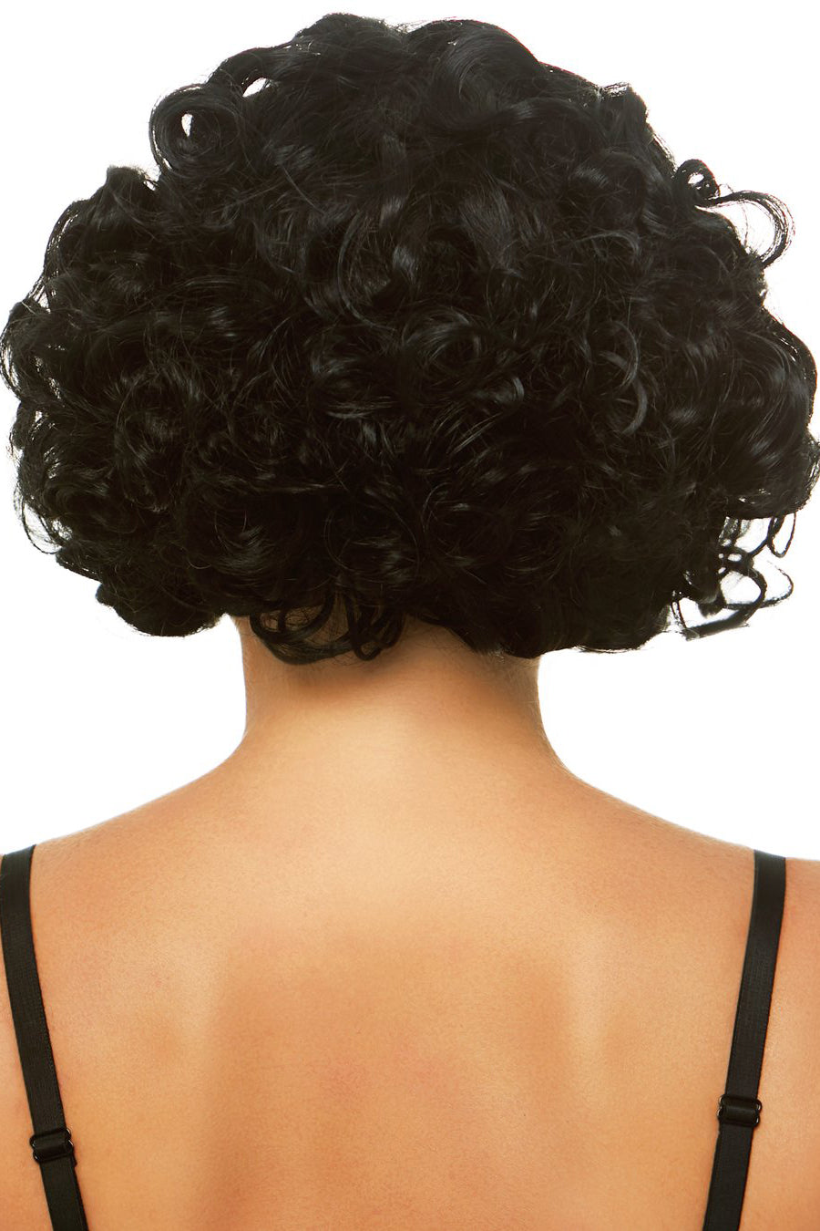 black curly bob wig