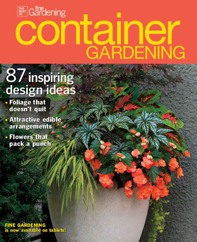 Pot inc Container Gardening cover feature
