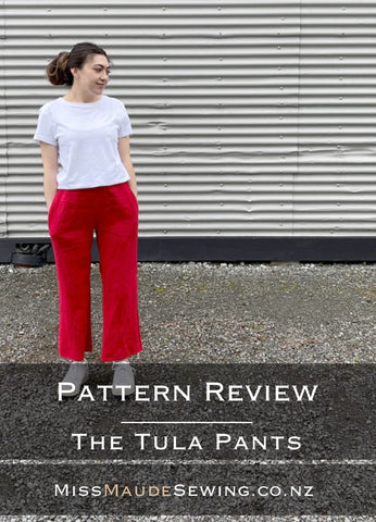 Sewing Pattern Review - the Tula Pants By Papercut patterns 