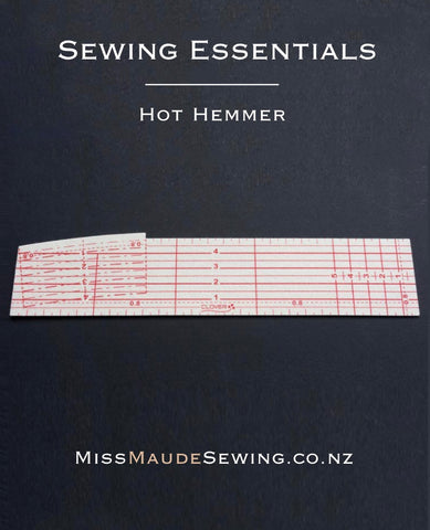 Get more accurate hems with the Hot Hemmer - Patterntrace