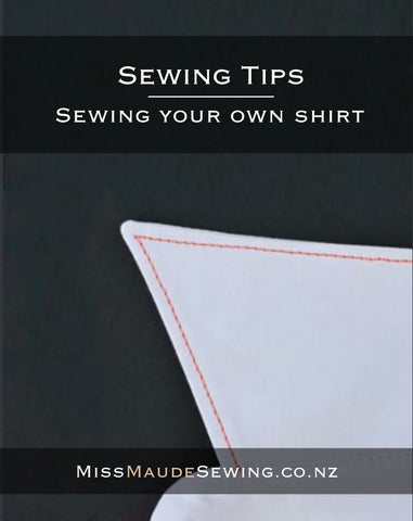tips for sewing your own shirt
