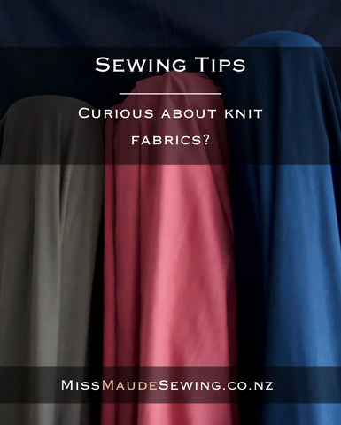 sewing tips curious about knit fabric