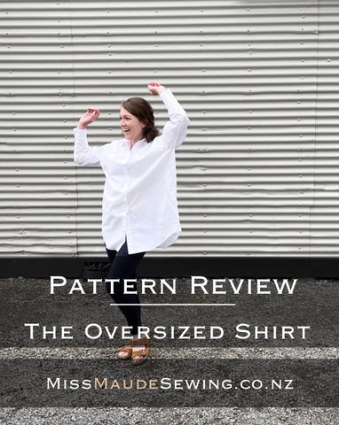 Sewing Pattern Review The Oversized Shirt by The Assembly Line