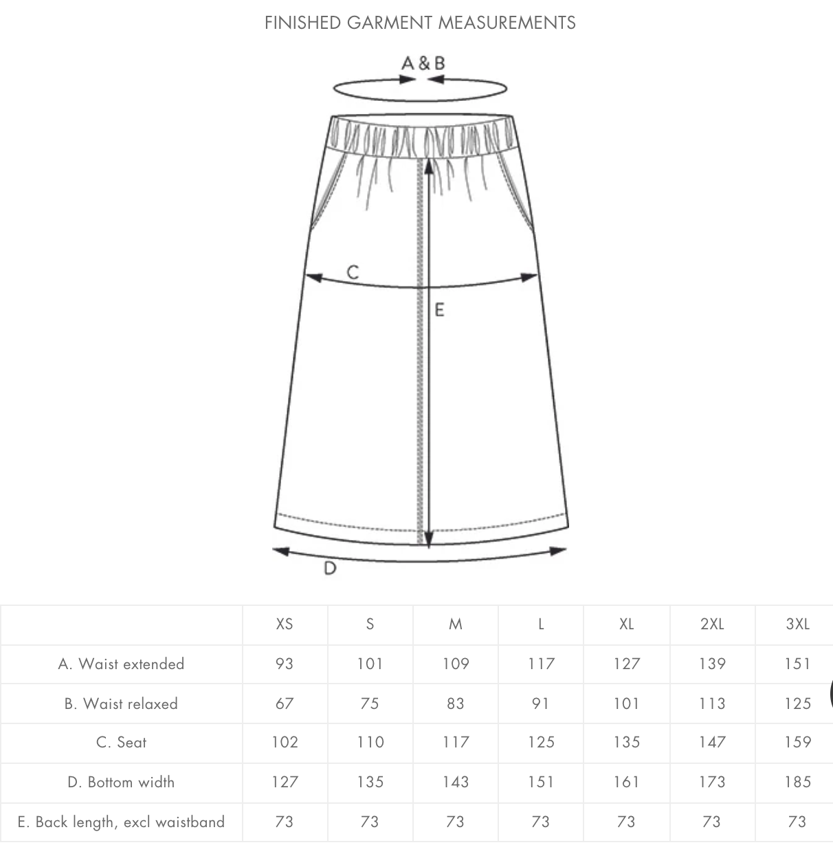 ️The Assembly Line A-Line Skirt Printed Sewing Pattern – Miss Maude