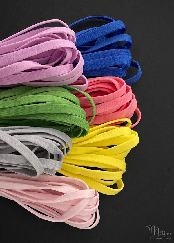 40mm Rainbow Stripe Soft Waistband Elastic