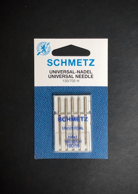 100 Schmetz Universal Sewing Machine Needles - Size 80/12 - Box of 10 Cards