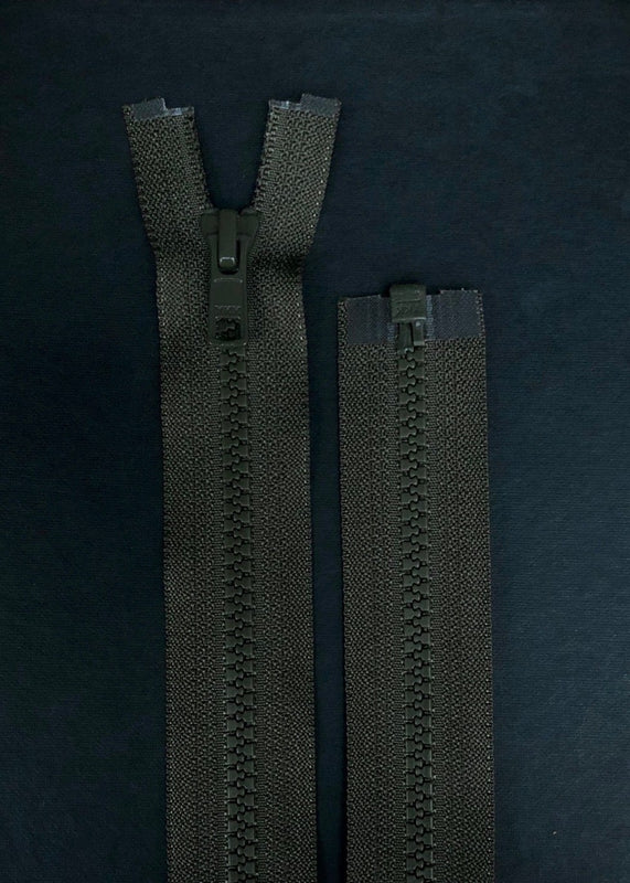 YKK Chunky Open End Zips | Heavy | Red