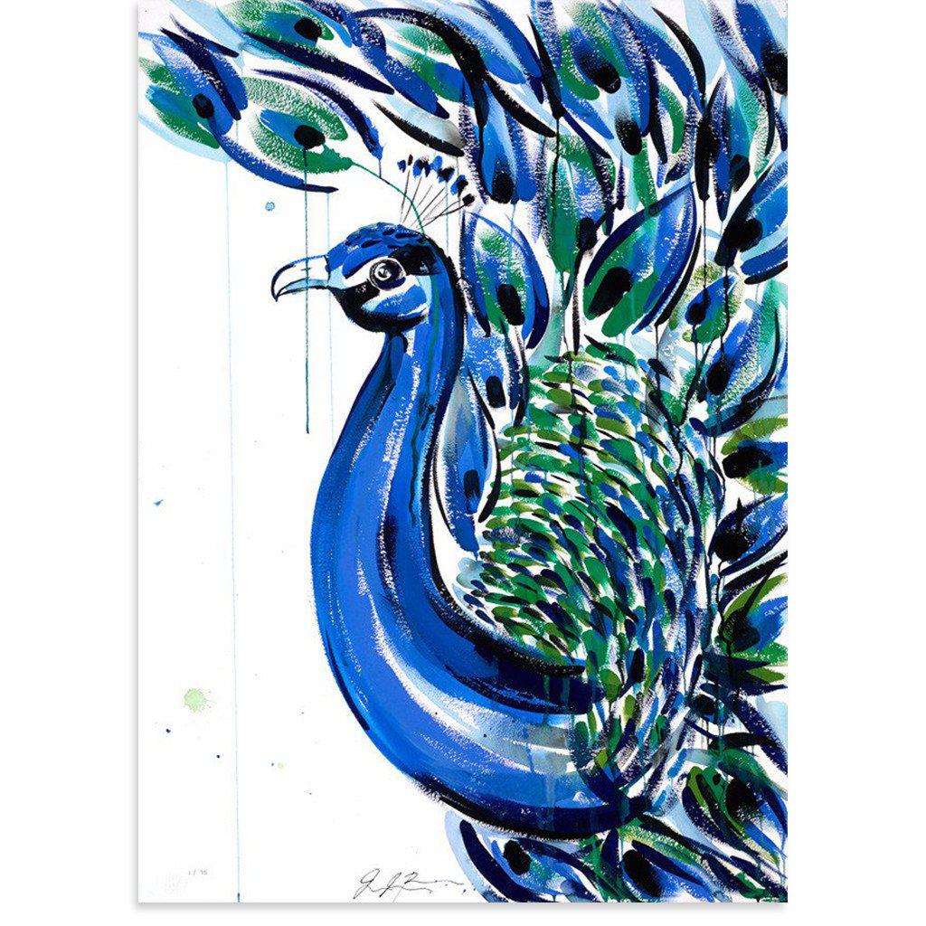 Jenna Snyder Phillips | Pavo | Peacock Art - Poster Child Prints
