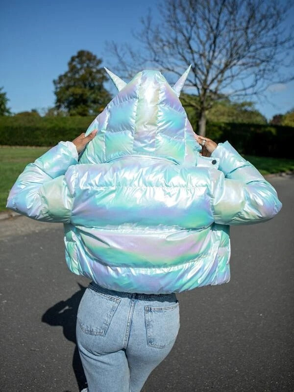 holographic bubble coat