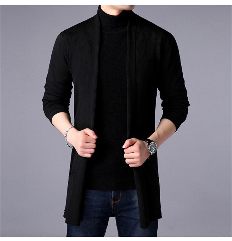 long cardigan outfit men