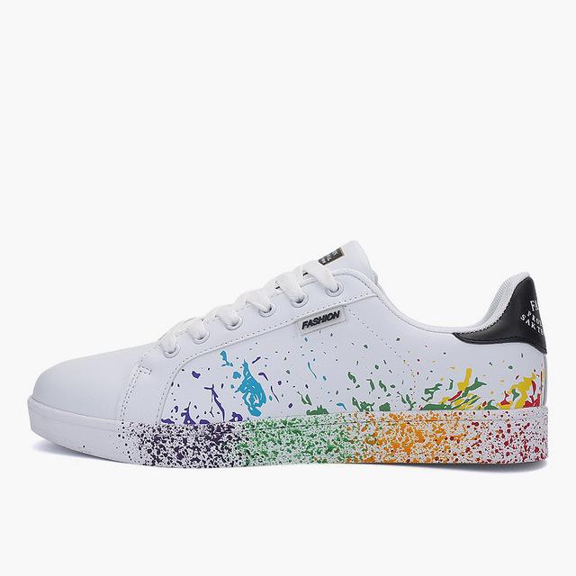 colorful platform sneakers