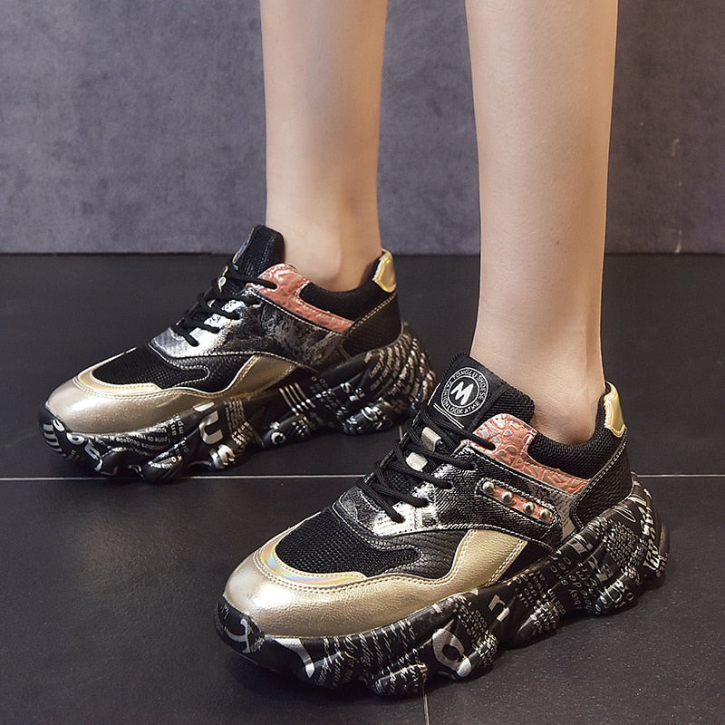 platform fashion sneakers