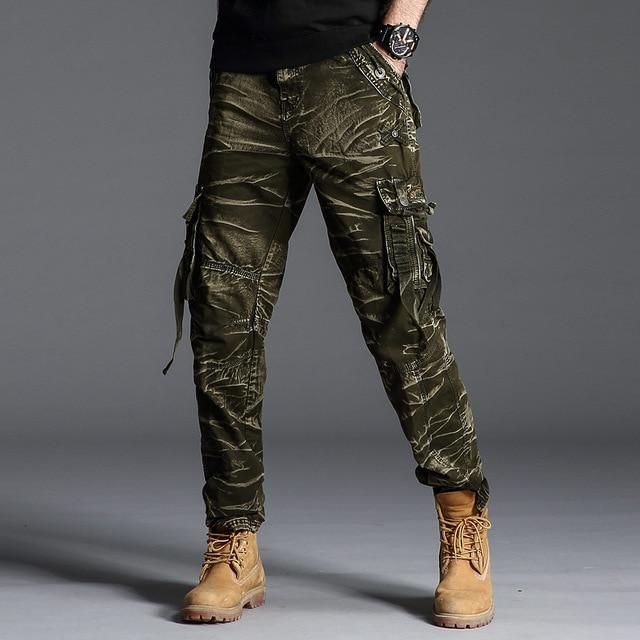 outfits with camo cargo pants