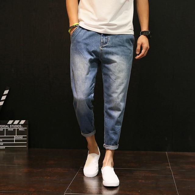 ankle length jeans pant for mens