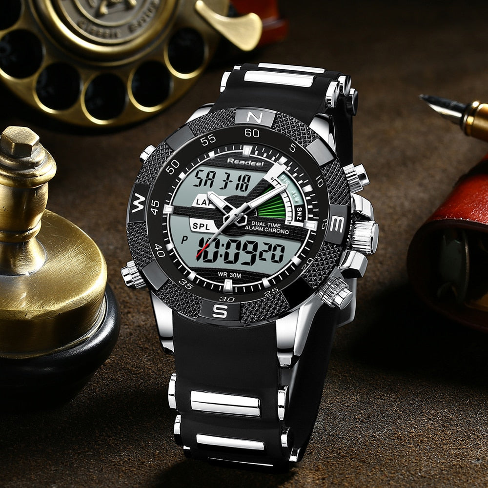 army led quartz watch