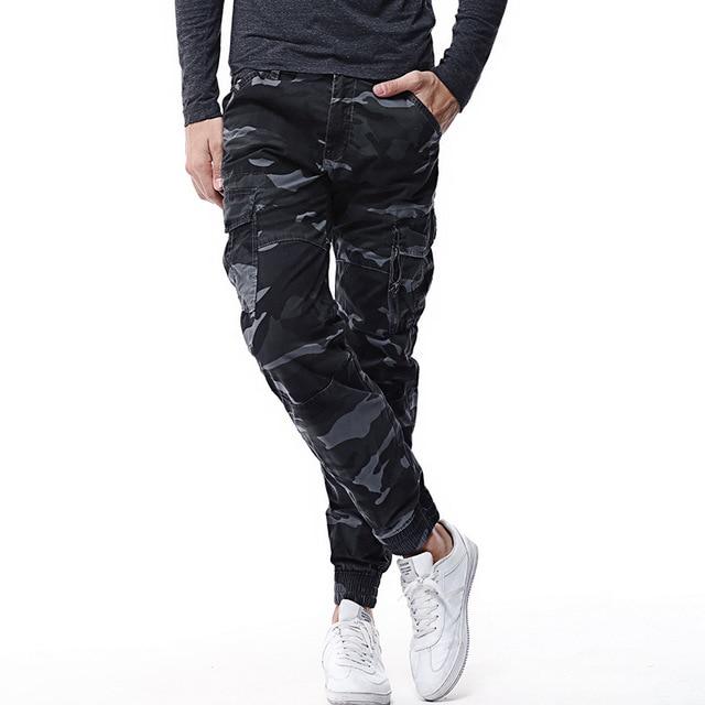 white camo trousers mens