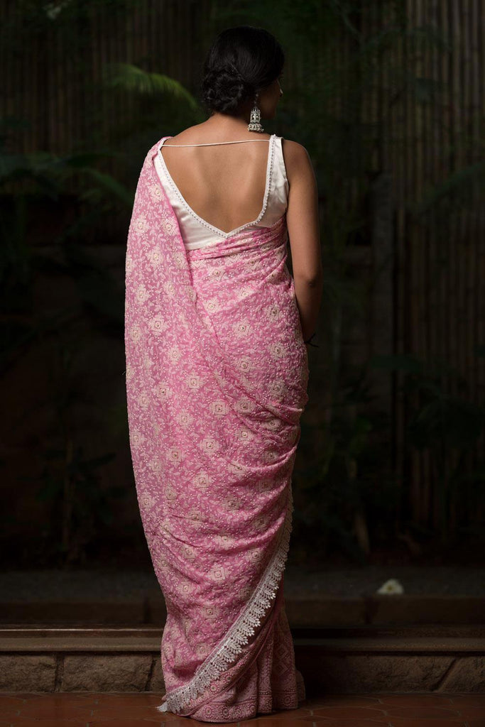Have you considered adding a chikankari sari to your wedding