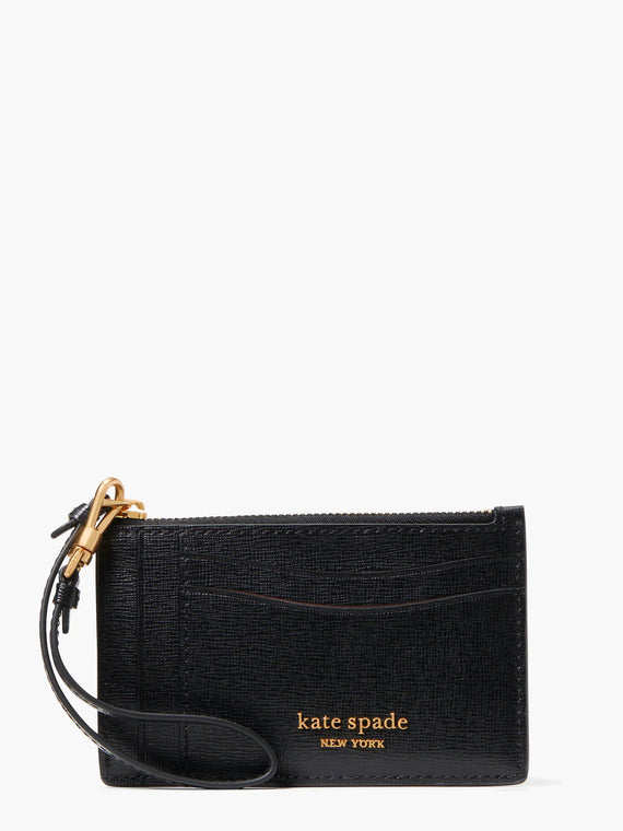 Kate Spade New York Morgan Colorblocked Leather Coin Card Case Wristlet - Pale Dogwood Multi