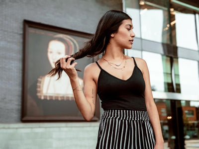 Striped Skirt and Top