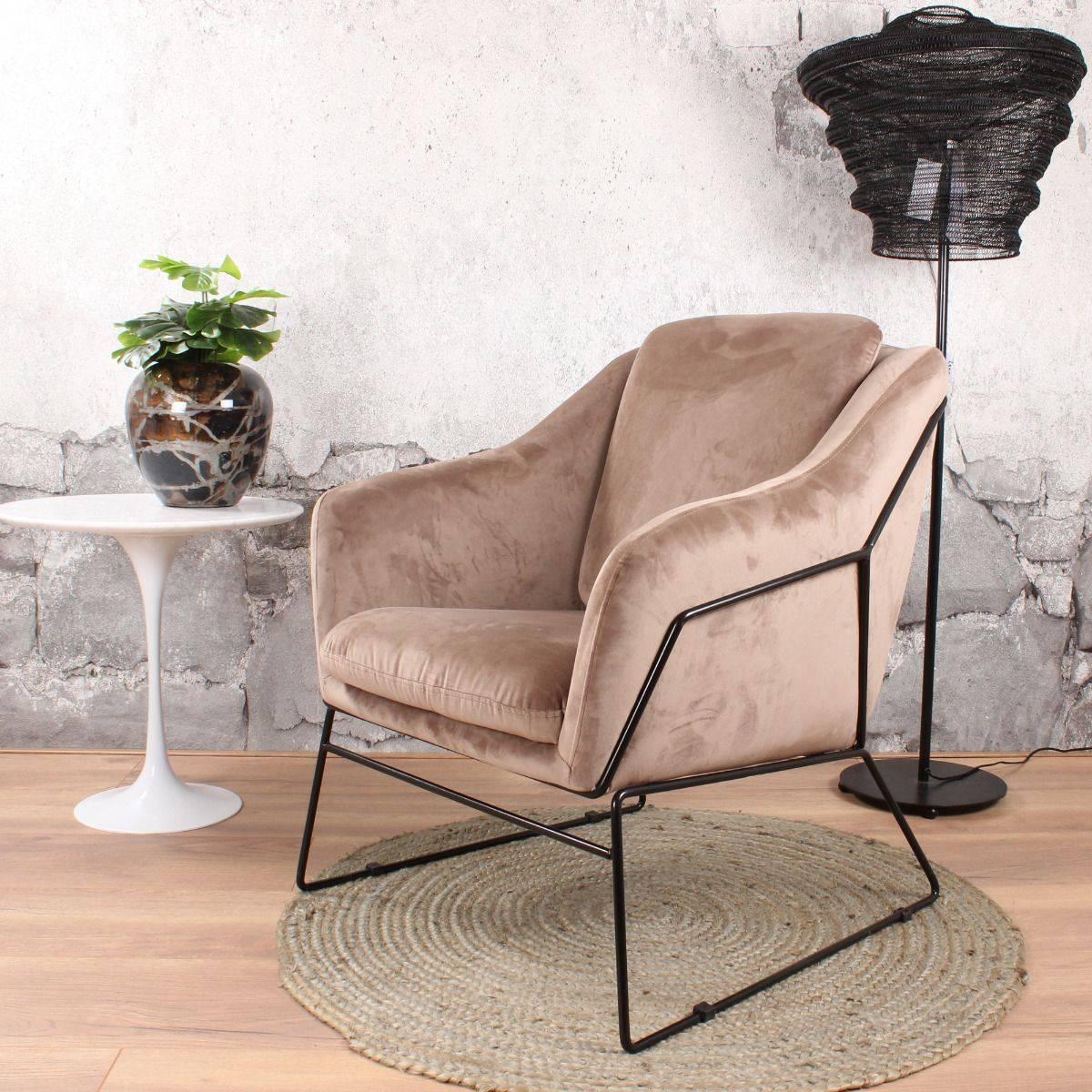 Elk jaar lineair antenne DS4U - Fauteuil Antonio velvet - NADUVI