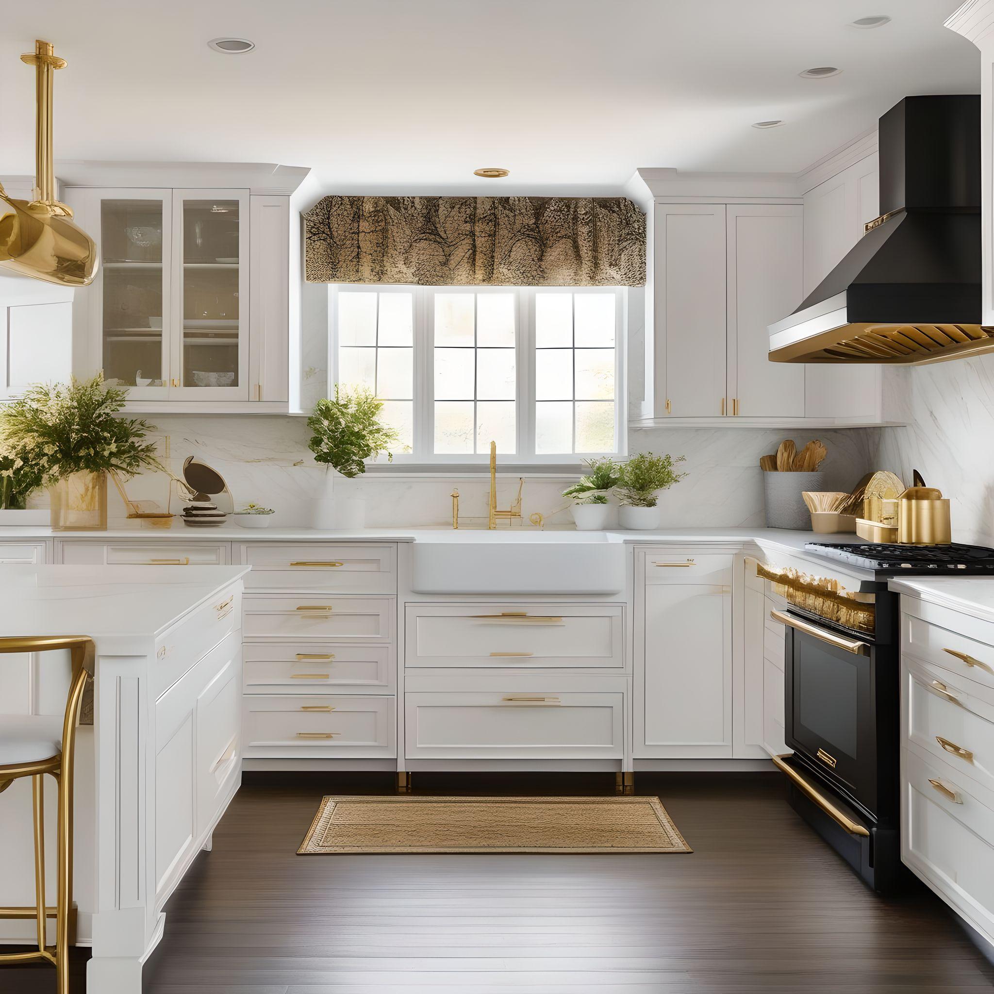 Polished Gold Cabinet and Drawer Handles – Focal Decor