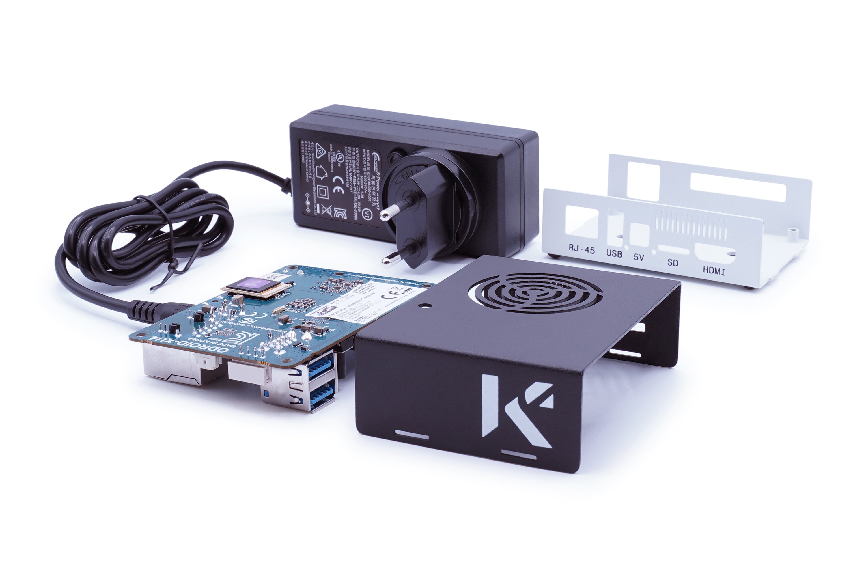 Odroid XU4 with Fan Performance Kit (32 GB Linux eMMC) — odroid.se