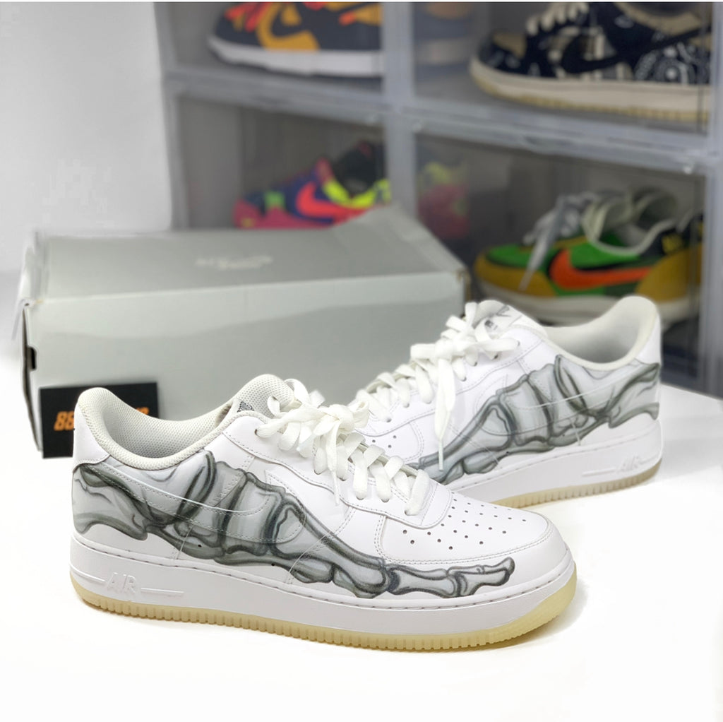 air force 1 low skeleton halloween