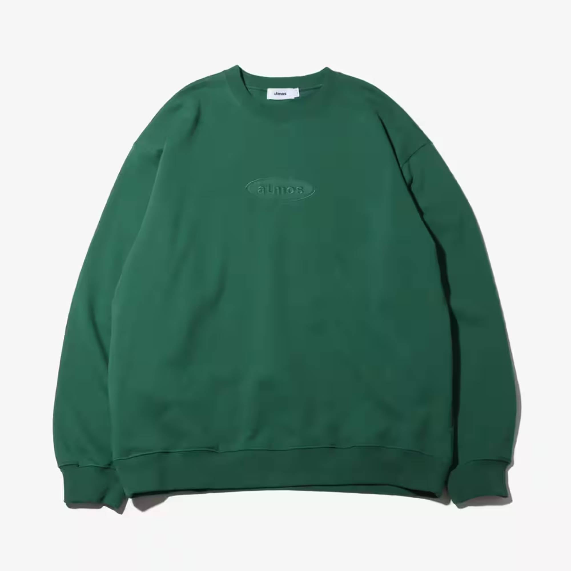 ATMOS OVAL LOGO CREWNECK SWEATSHIRT