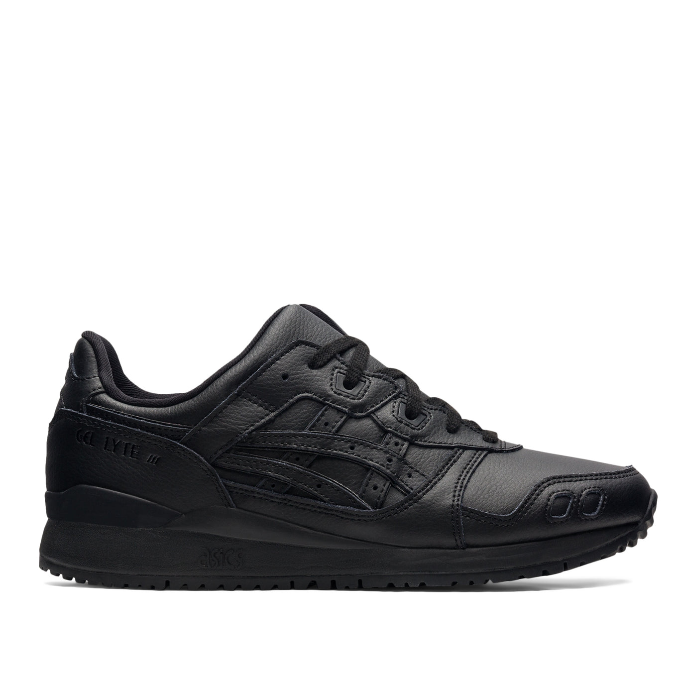 all black asics gel lyte iii