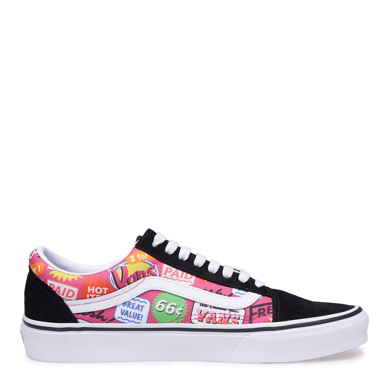 vans classic old skool sneaker neutral multi