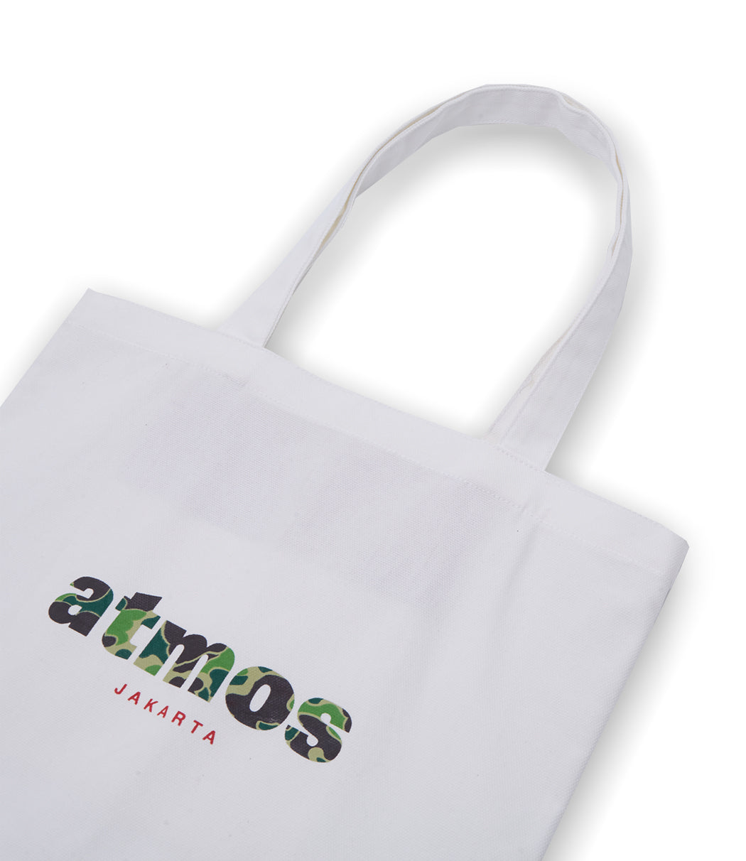 ATMOS JAKARTA DUCK CAMO TOTE BAG