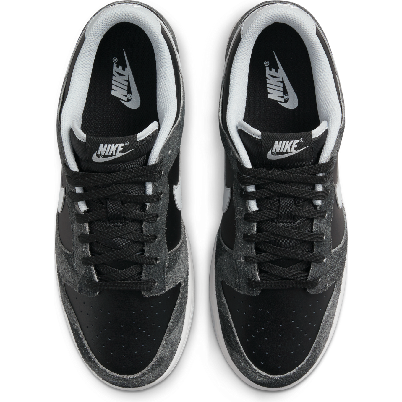 nike dunk low prm animal pack black pure platinum