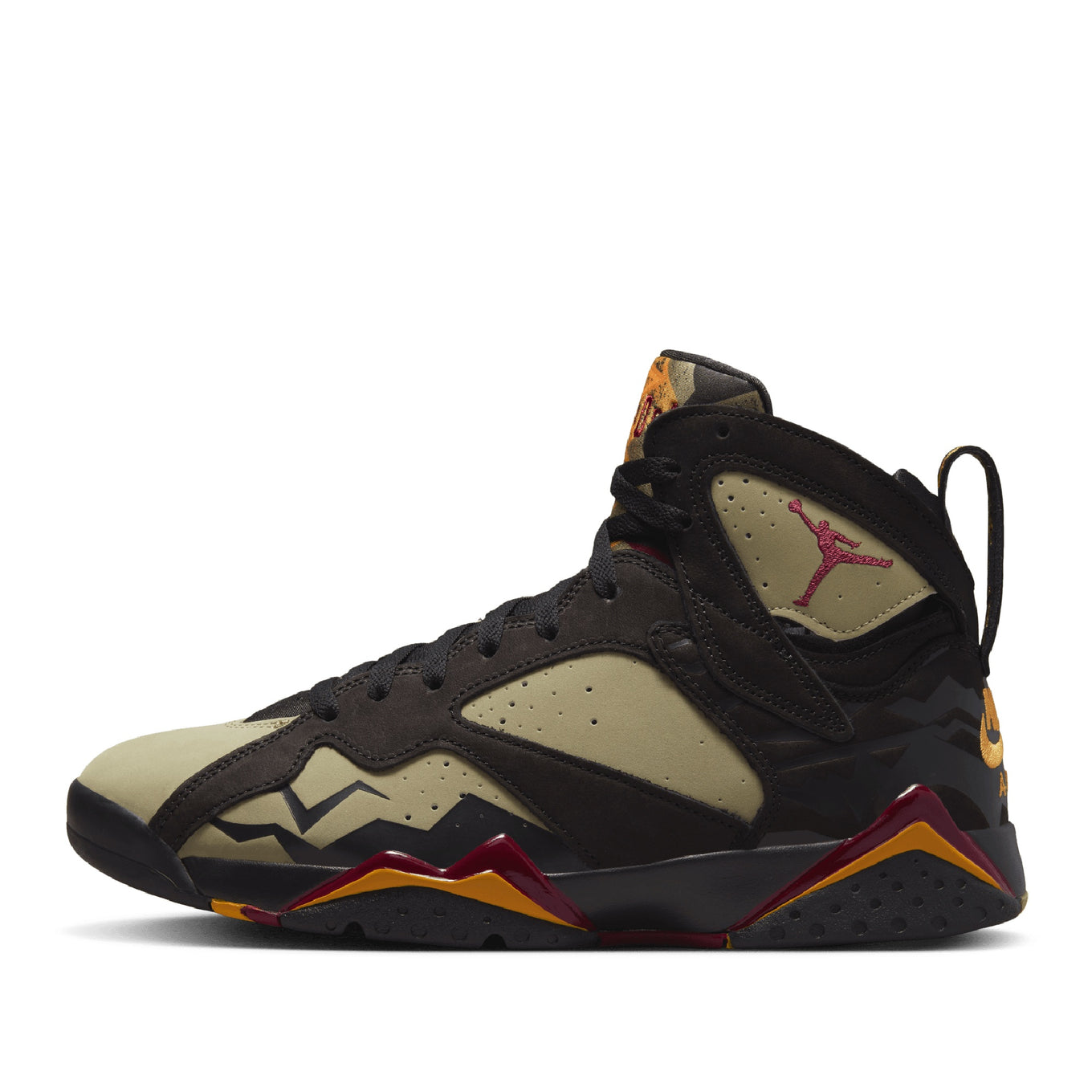 black red and yellow jordan 7