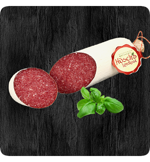 Salami Mailänder Art – Hüschs Landkost GmbH - Westerwald Metzgerei